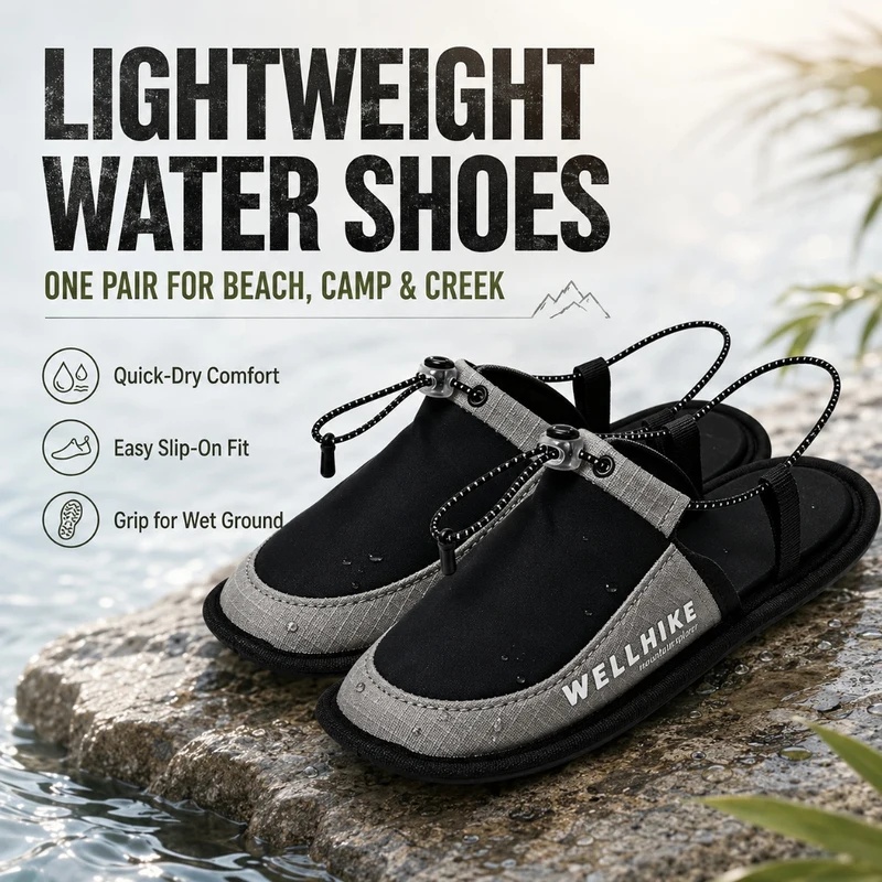 Outdoor Adventure Shoes - Quick Dry Camping Slippers Wading Slippers