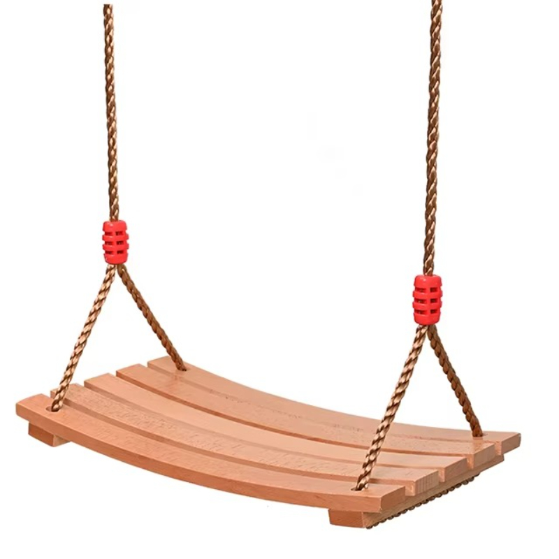 Outdoor Adventure Education - Outdoor Indoor Wooden Hanging Tree Swing