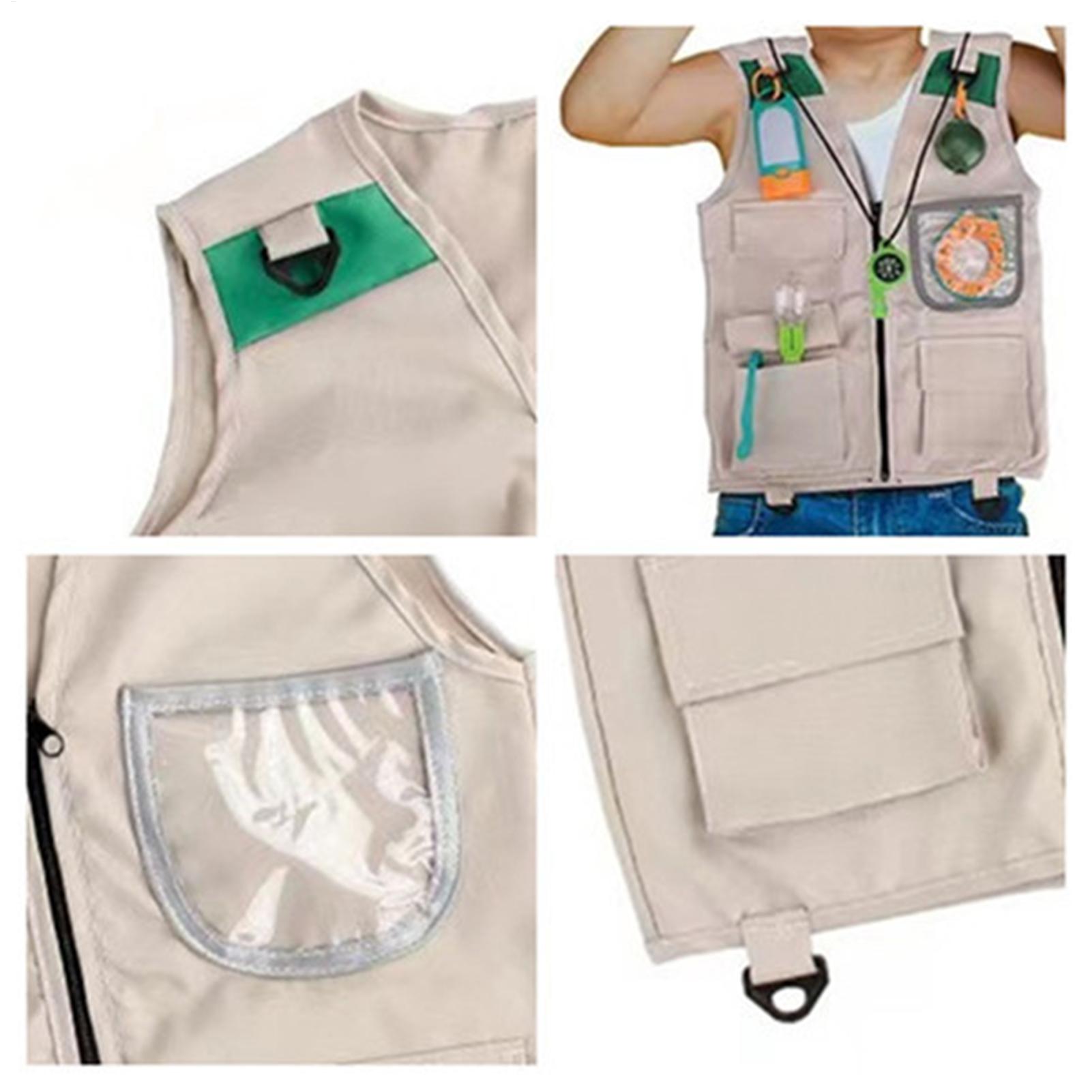 Kids Explorer Vest and Hat Cos - Outdoor Adventure Kit For Boys ulasan dan harga