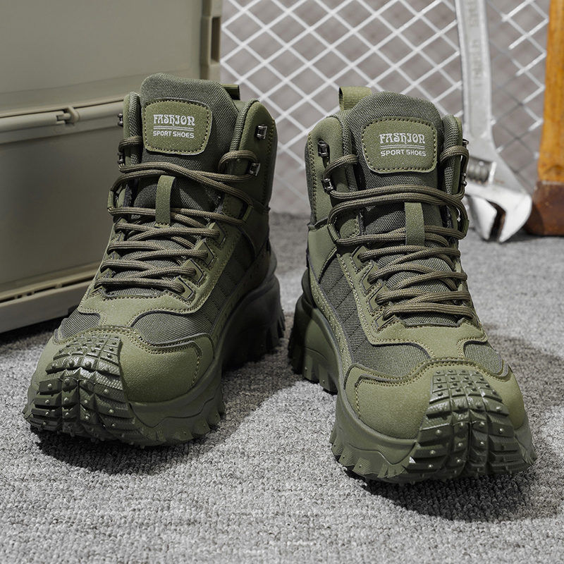 Autumn New High-Top Plus Size  - Outdoor Adventure Shoes ulasan dan harga