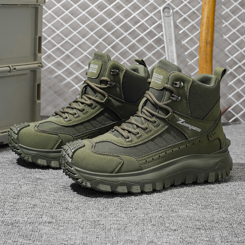 Autumn New High-Top Plus Size  - Outdoor Adventure Shoes ulasan dan harga