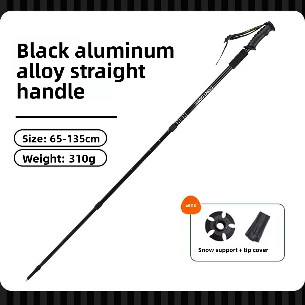 Aluminum Alloy Trekking Pole S - Trekking Pole Carbon ulasan dan harga