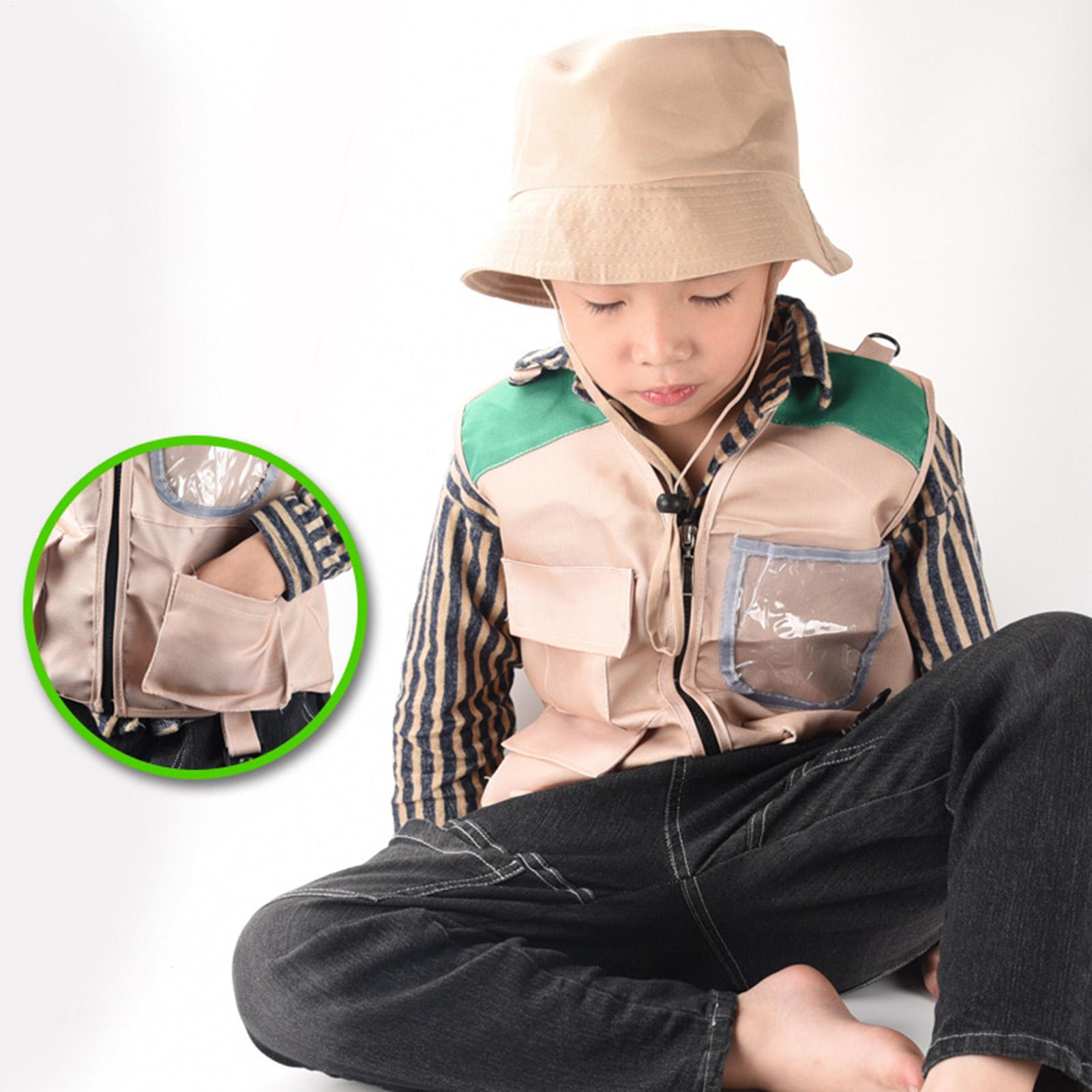 Kids Explorer Vest and Hat Hal - Outdoor Adventure Kit For Boys ulasan dan harga
