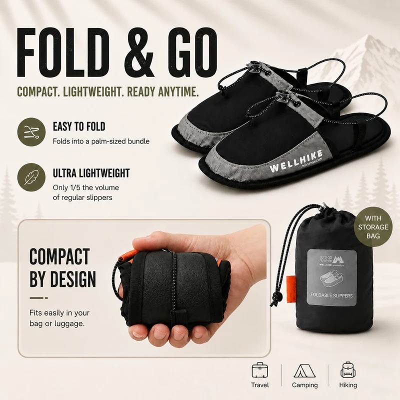 Quick Dry Camping Slippers Wad - Outdoor Adventure Shoes ulasan dan harga