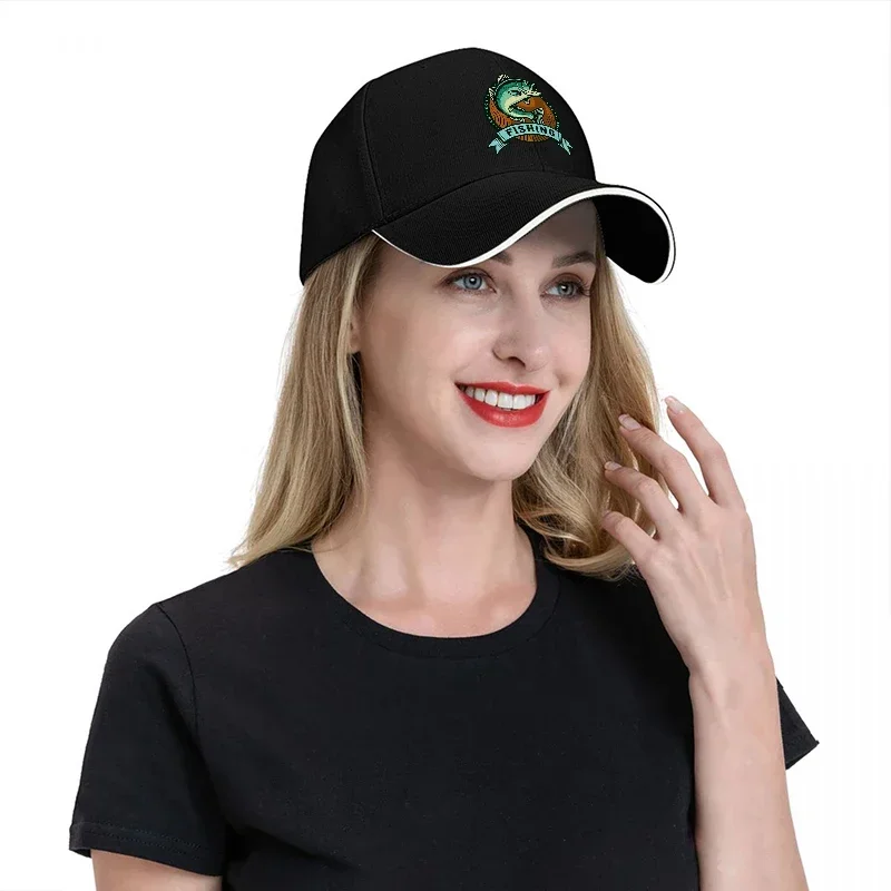 FISHING TROUT LOGO BASEBALL CA - Outdoor Adventure Logo ulasan dan harga
