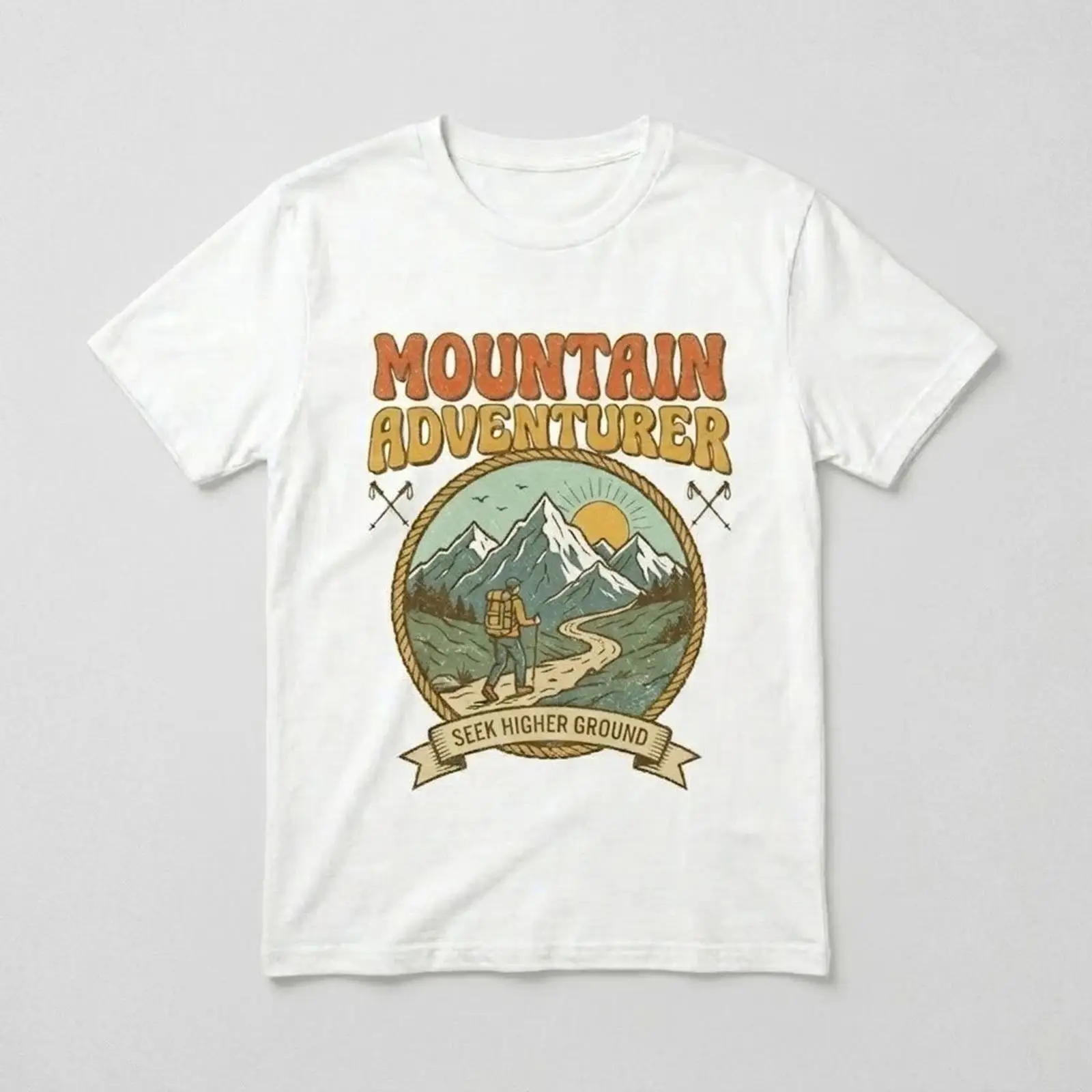 Vintage Mountain Adventurer T  - Outdoor Adventure Wear ulasan dan harga