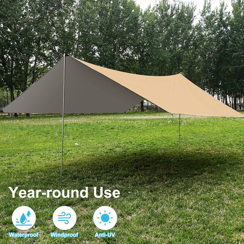 2026 Hammock Rain Fly, 12x10FT - Hammock Rain Tarp ulasan dan harga