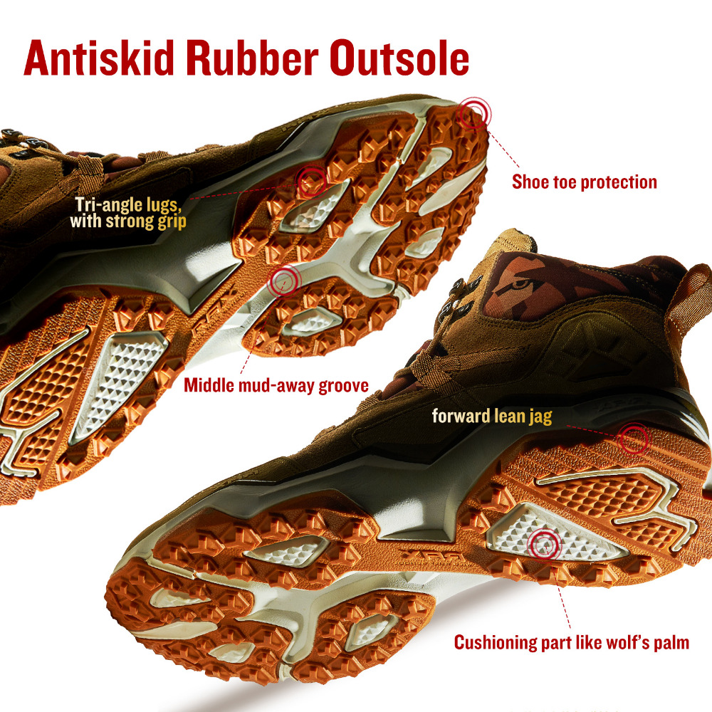 RAX Men Hiking Shoes Mid-top W - Outdoor Adventure Shoes ulasan dan harga