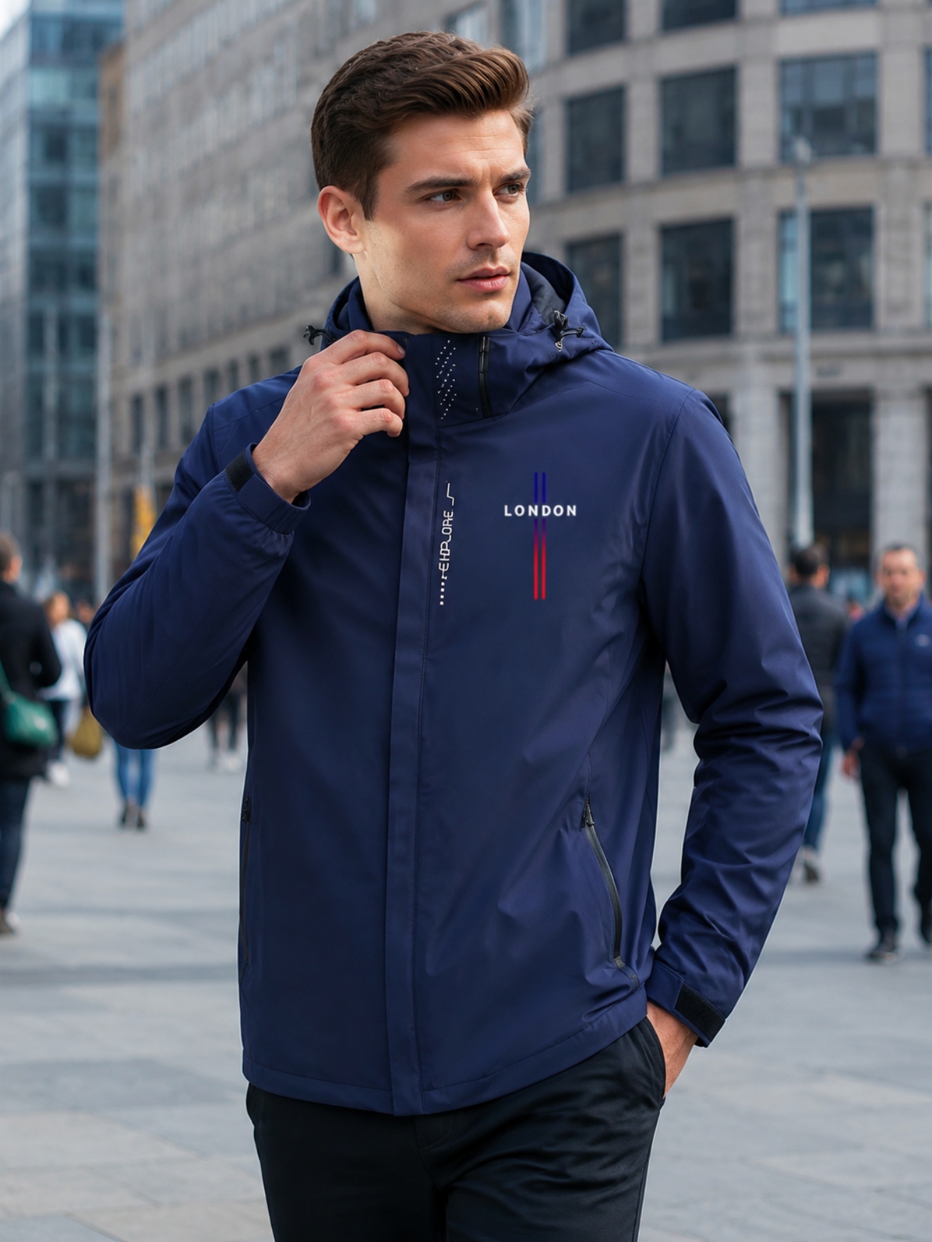 Spring Outdoors Zipper Jacket  - Outdoor Adventure Outfit ulasan dan harga