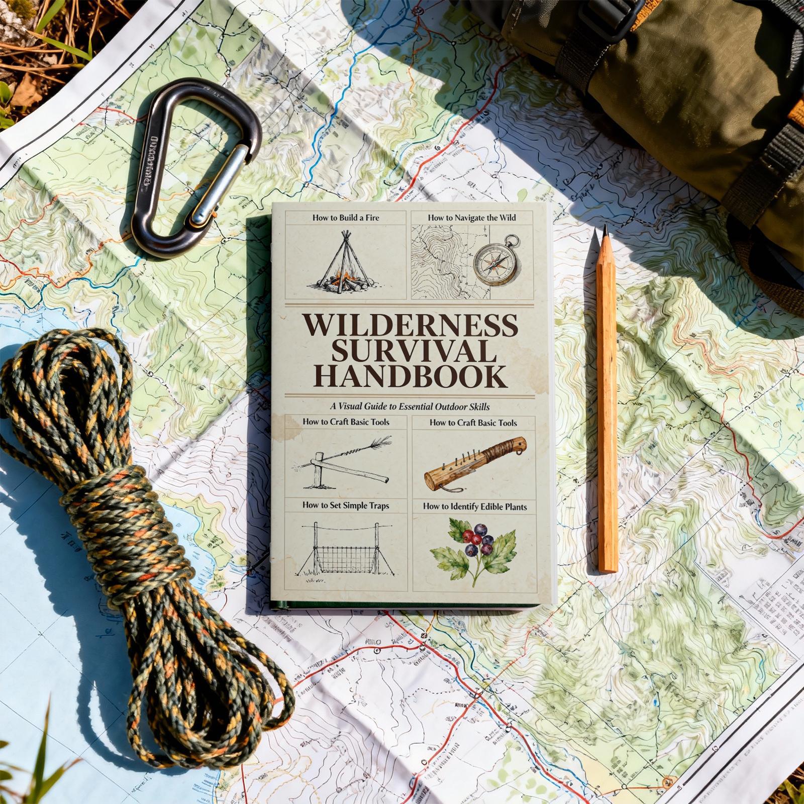 Wilderness Survival Guide Outd - Outdoor Adventure Books For Adults ulasan dan harga