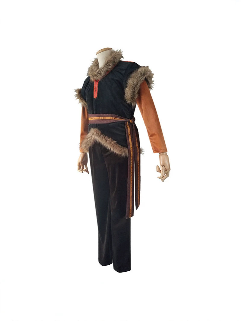 Frozen 2 Kristoff Cosplay Cost - Outdoor Adventure Outfit ulasan dan harga