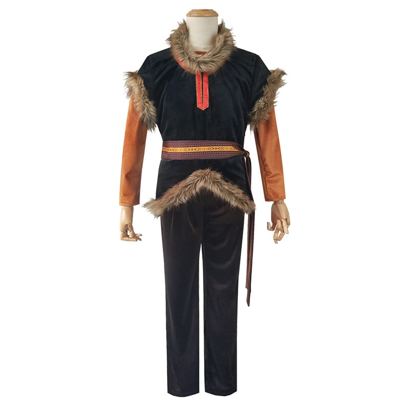 Frozen 2 Kristoff Cosplay Cost - Outdoor Adventure Outfit ulasan dan harga