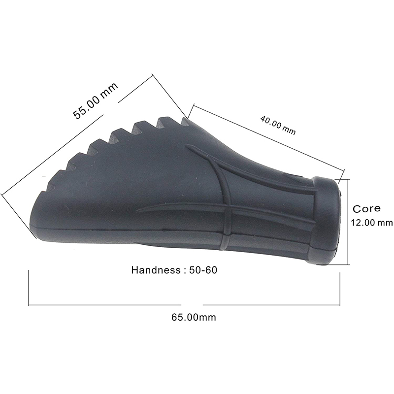 4pcs Walking Pads Rubber Trekk - Trekking Pole Carbon ulasan dan harga