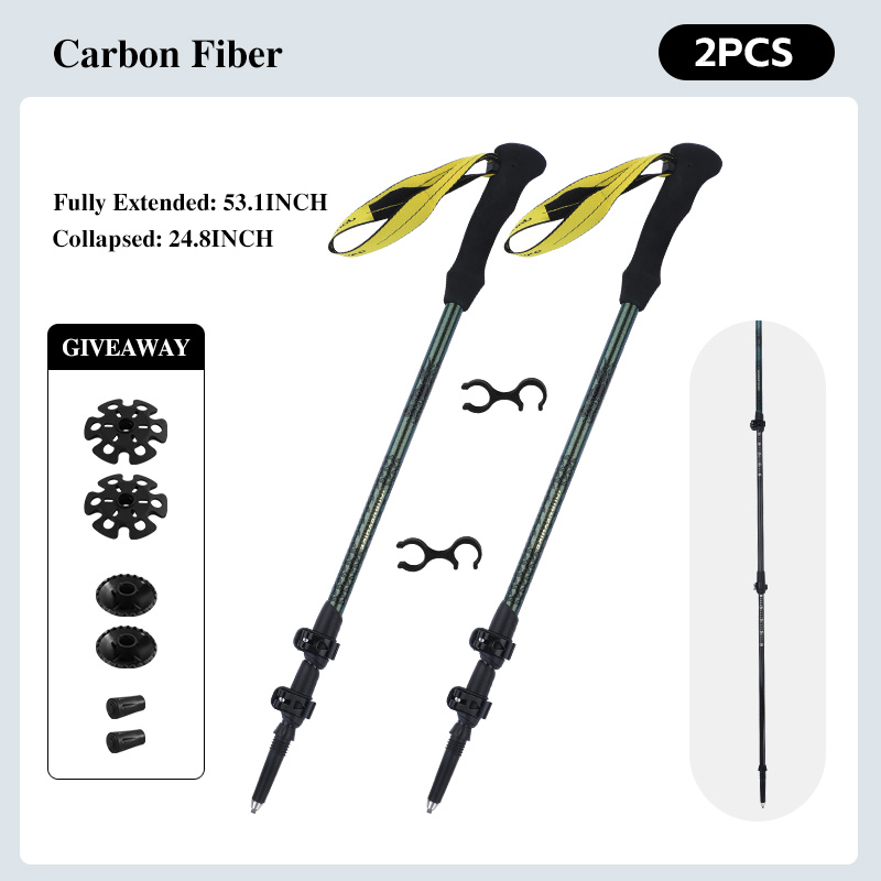 3K Carbon Fiber Hiking Stick,  - Trekking Pole Carbon ulasan dan harga