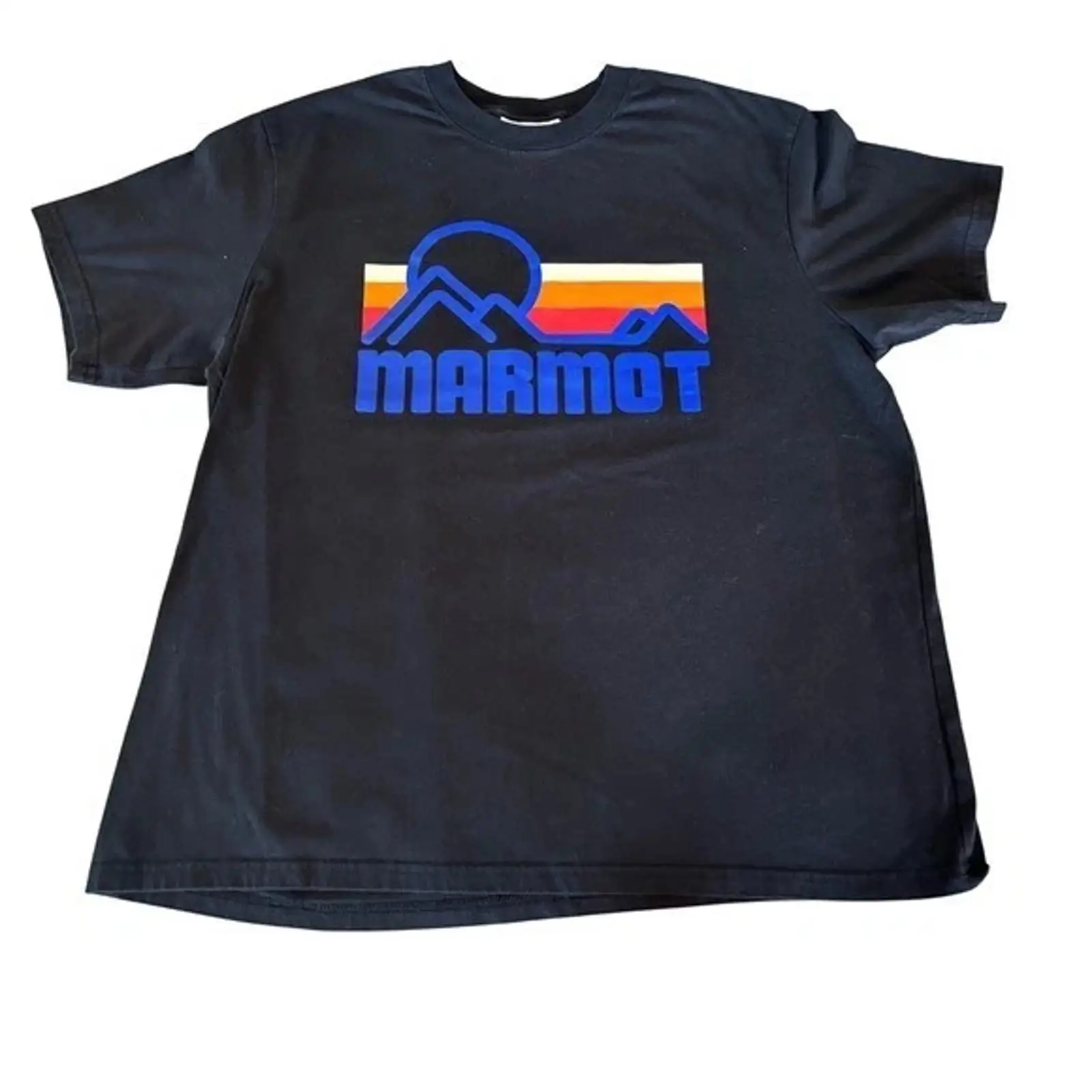 Marmot Mountain Works Mens XL  - Outdoor Adventure Logo ulasan dan harga