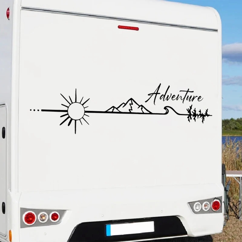 Camping Outdoors Adventure Vin - Outdoor Adventure Logo ulasan dan harga