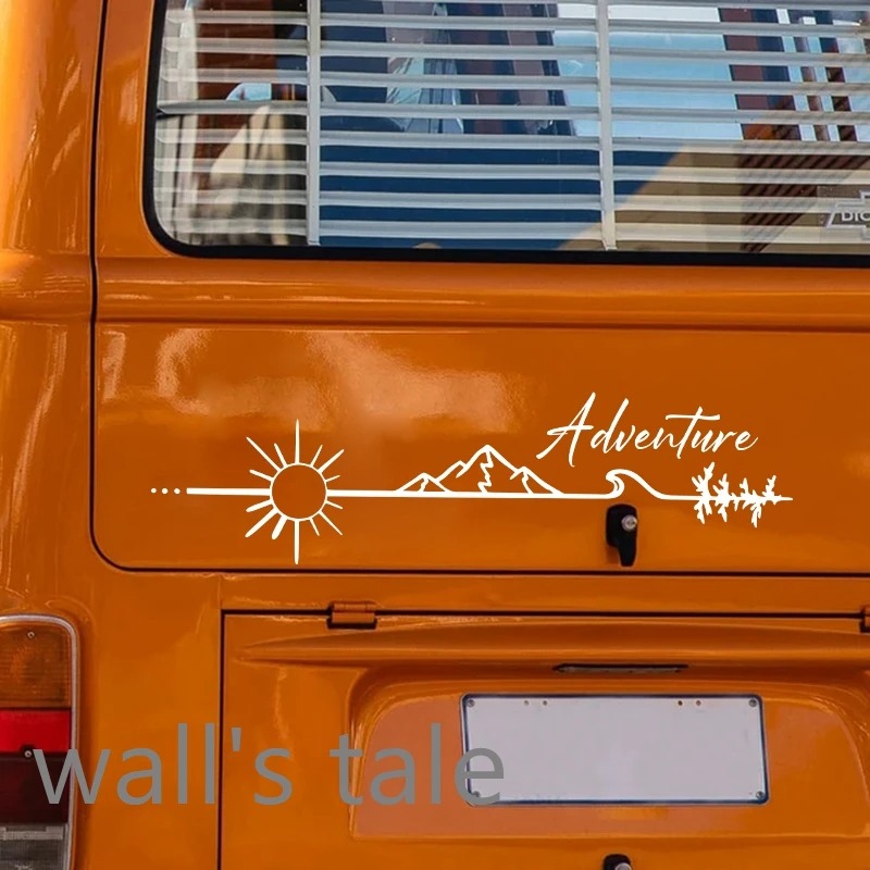 Camping Outdoors Adventure Vin - Outdoor Adventure Logo ulasan dan harga