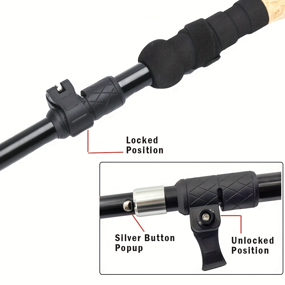 Ultra-Strong Trekking Hiking P - Trekking Pole Carbon ulasan dan harga