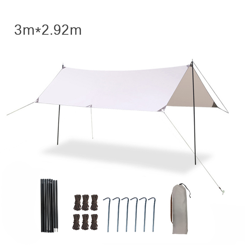 400*292cm Hammock Rain Fly Cam - Hammock Rain Tarp ulasan dan harga