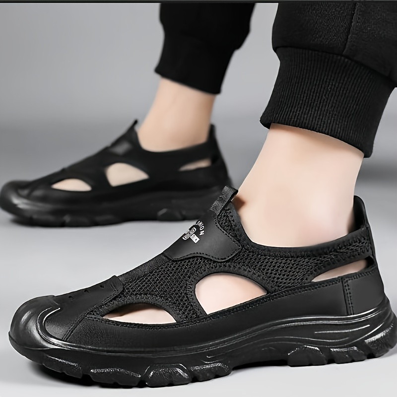 Men Closed Toe Hiking Sandals  - Outdoor Adventure Shoes ulasan dan harga