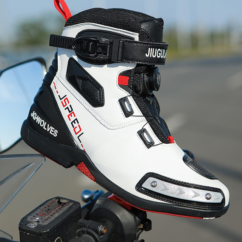 New Motorcycle Boots Men Women - Outdoor Adventure Shoes ulasan dan harga