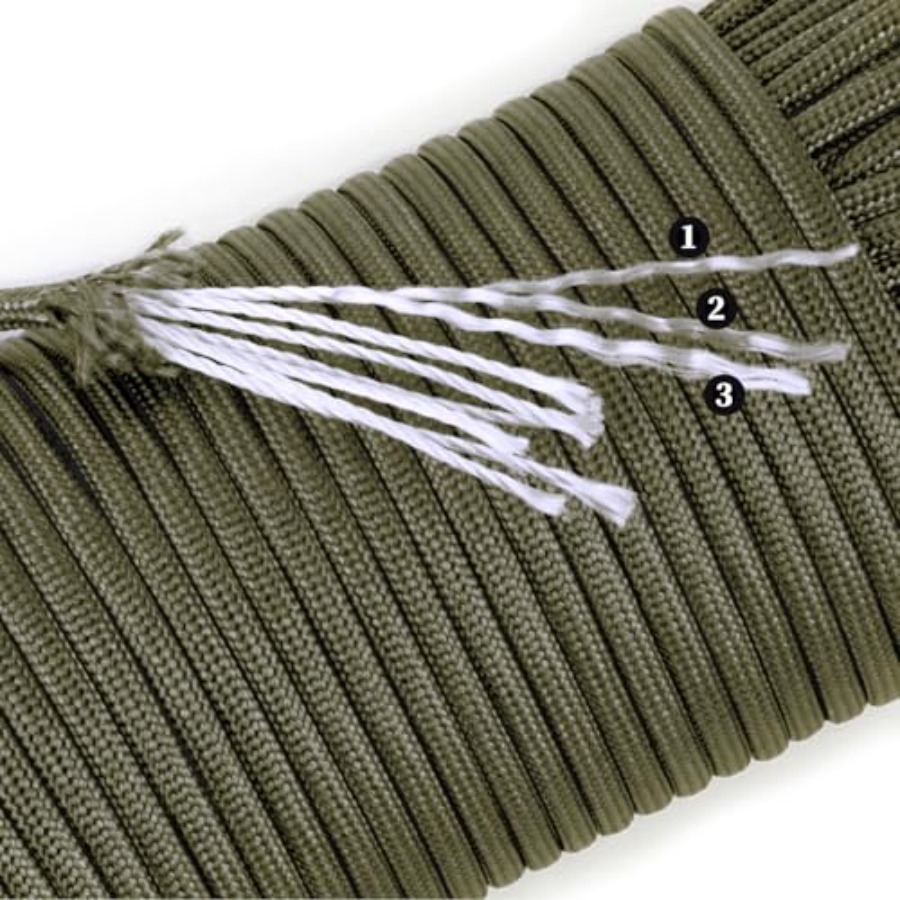 Camping use, nylon, black, 550 - Paracord 550 Feet ulasan dan harga