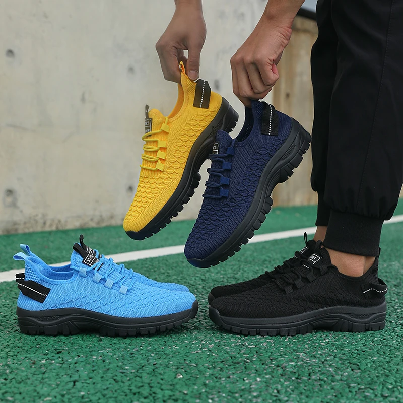 Men's Bright Yellow Outdoor Sn - Outdoor Adventure Shoes ulasan dan harga