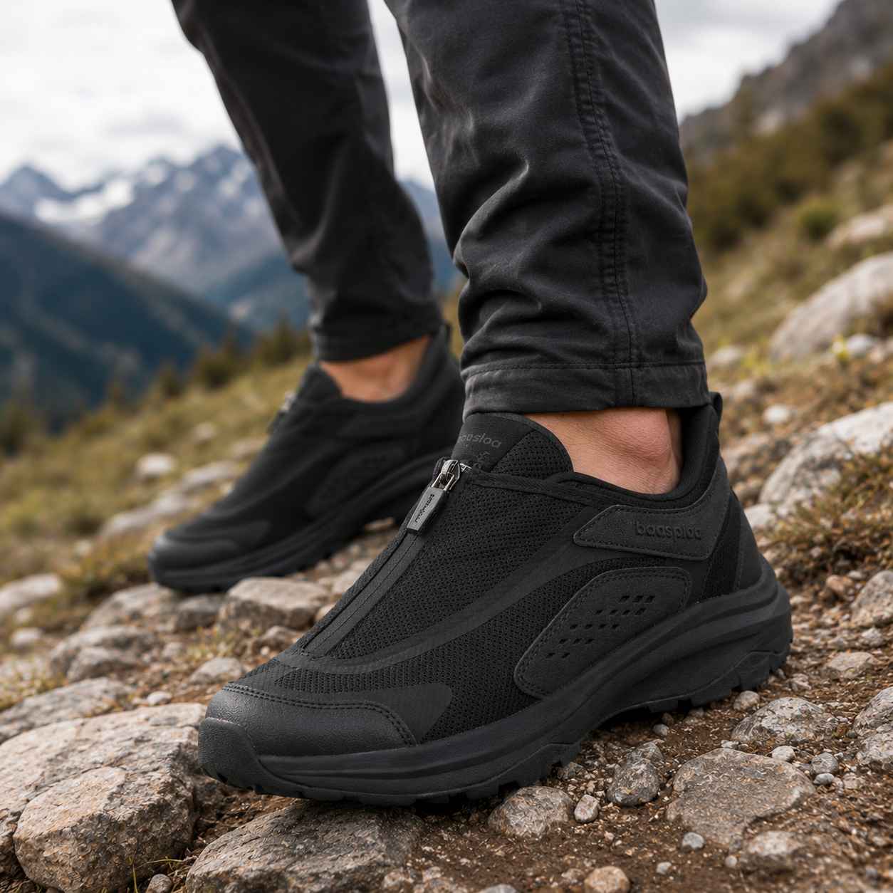 Baasploa Men's Trail Adventure - Outdoor Adventure Shoes ulasan dan harga