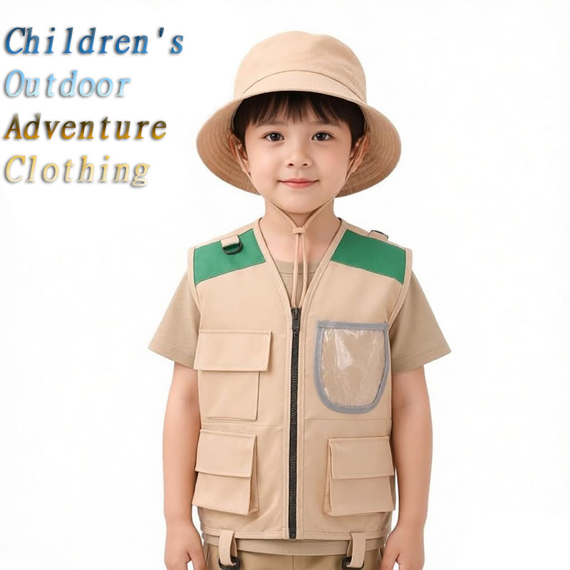 2026 New Kids Explorer Hat Ves - Outdoor Adventure Kit For Boys ulasan dan harga