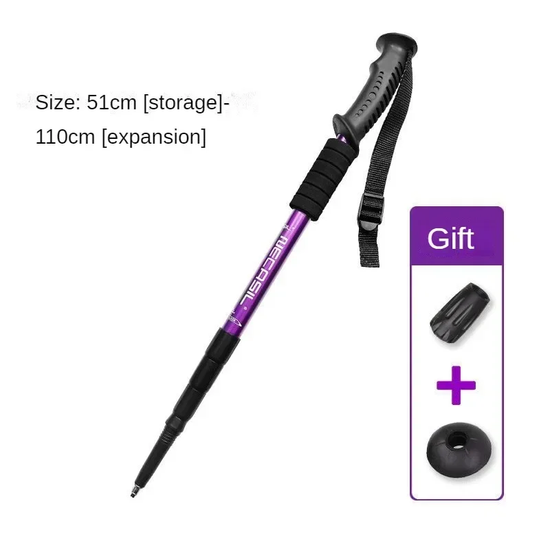 Walking Trekking Poles Anti Sh - Trekking Pole Carbon ulasan dan harga