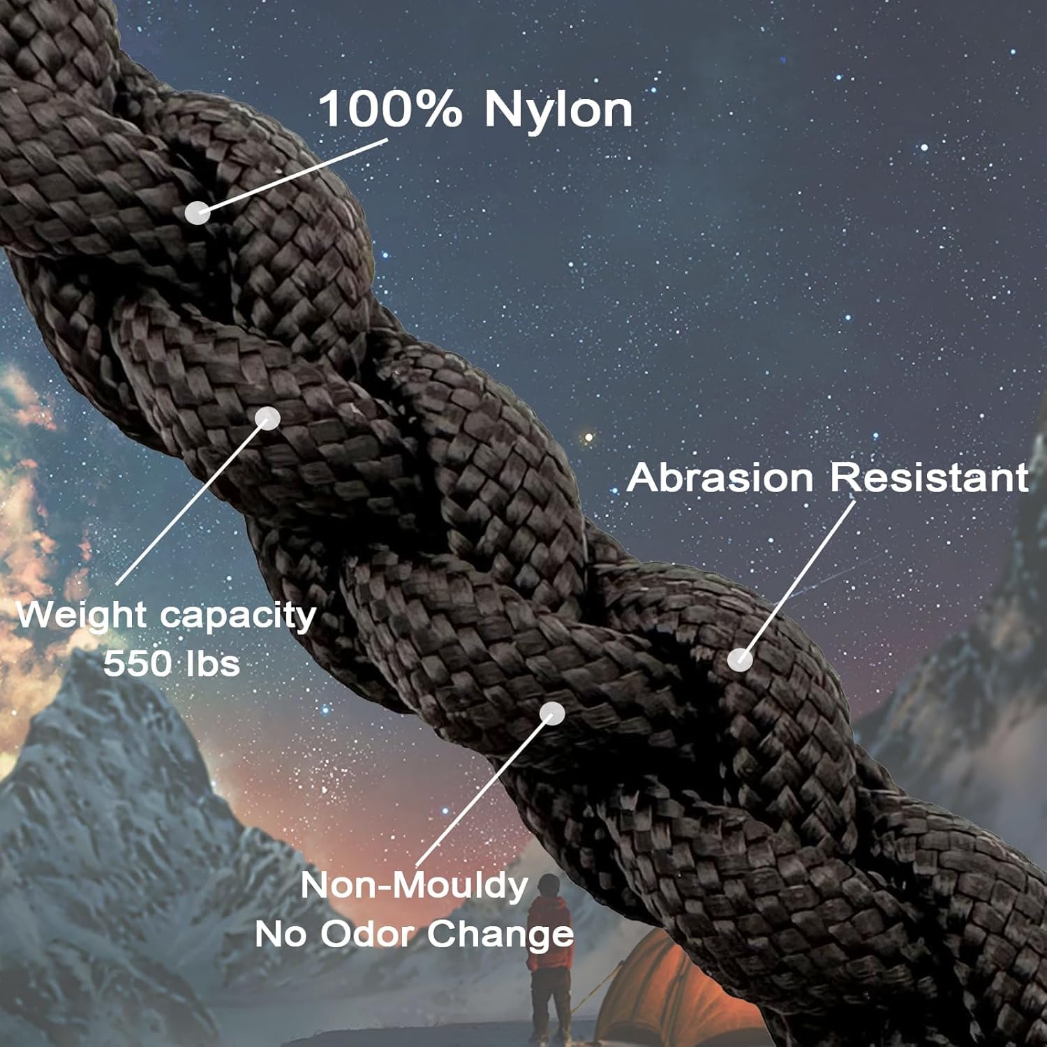 1pcs 550 Paracord Parachute Co - Paracord 550 Feet ulasan dan harga