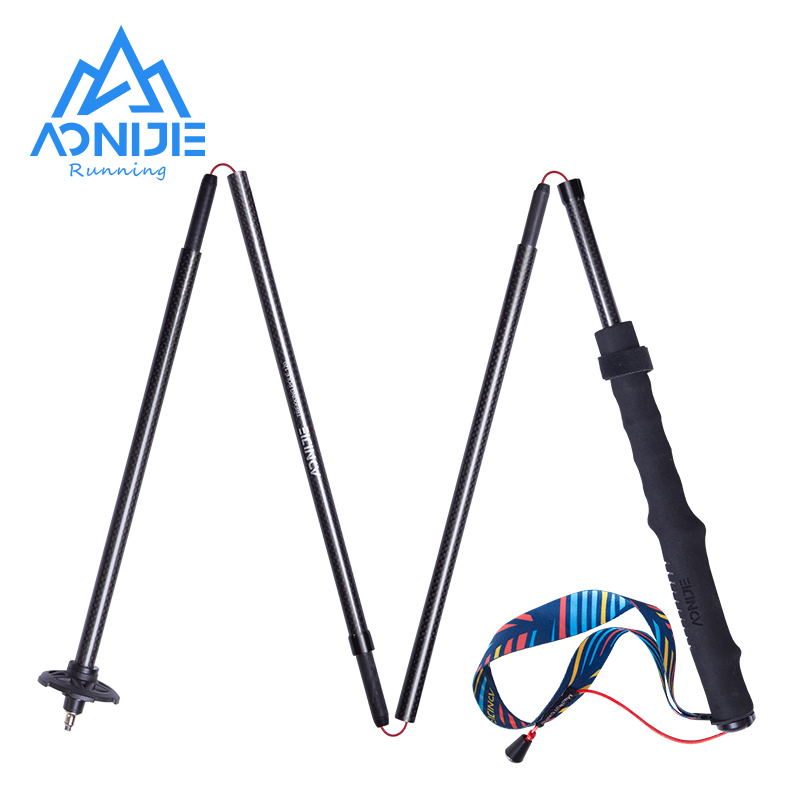 2pcs AONIJIE E4204 Lightweight - Trekking Pole Carbon ulasan dan harga