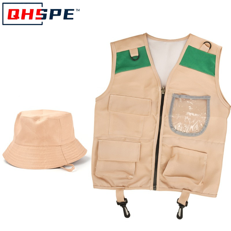 Kids Explorer Vest and Hat Cos - Outdoor Adventure Kit For Boys ulasan dan harga